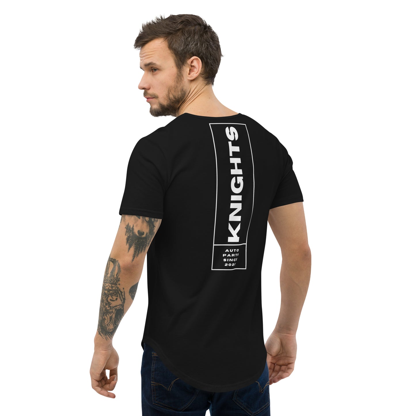 irresponsible - Estd Men's Curved Hem T-Shirt