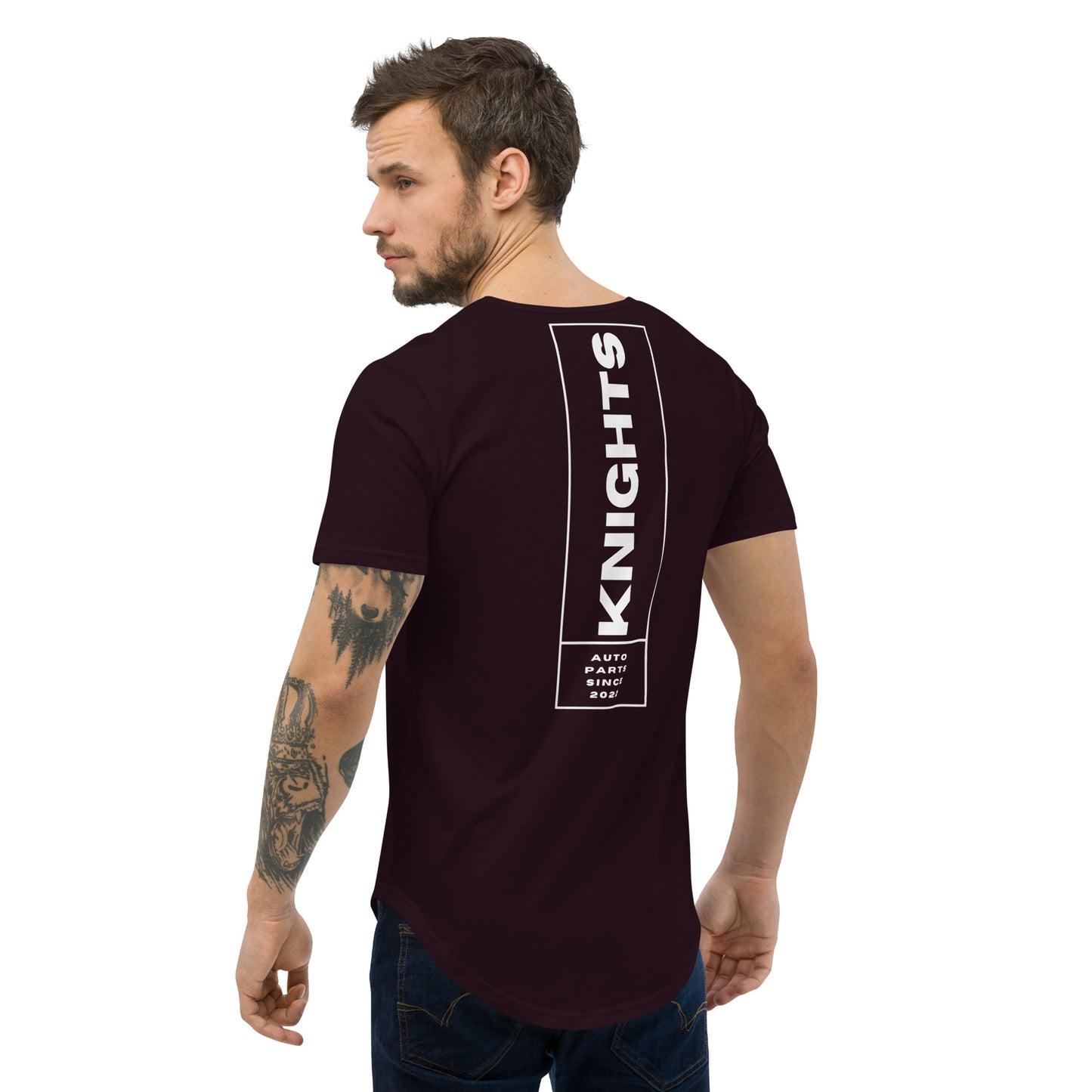 irresponsible - Estd Men's Curved Hem T-Shirt