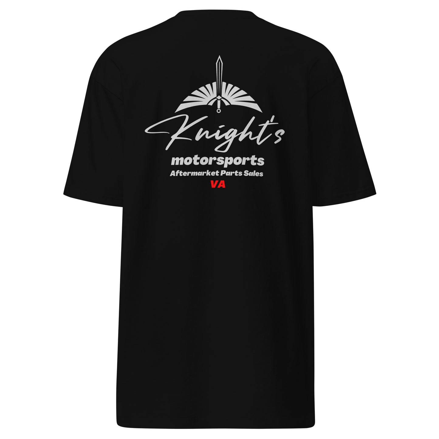 Knight's Motorsports Logo Men’s premium heavyweight tee