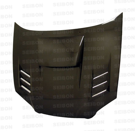 Seibon Carbon Fiber CWII-Style Hood Subaru WRX STI 04-05