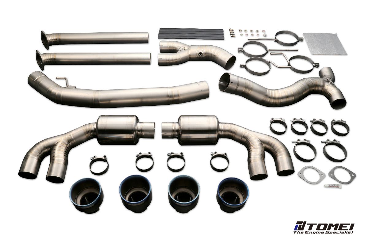 Tomei Extreme Titanium Exhaust System Nissan GT-R R35 2009-2021