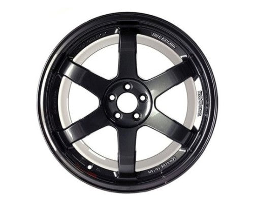 Volk Racing TE37 SL Wheel Set 18x9.5 5x120 38mm Honda Civic Type-R Mag Blue, Diamond Black & Flat Black