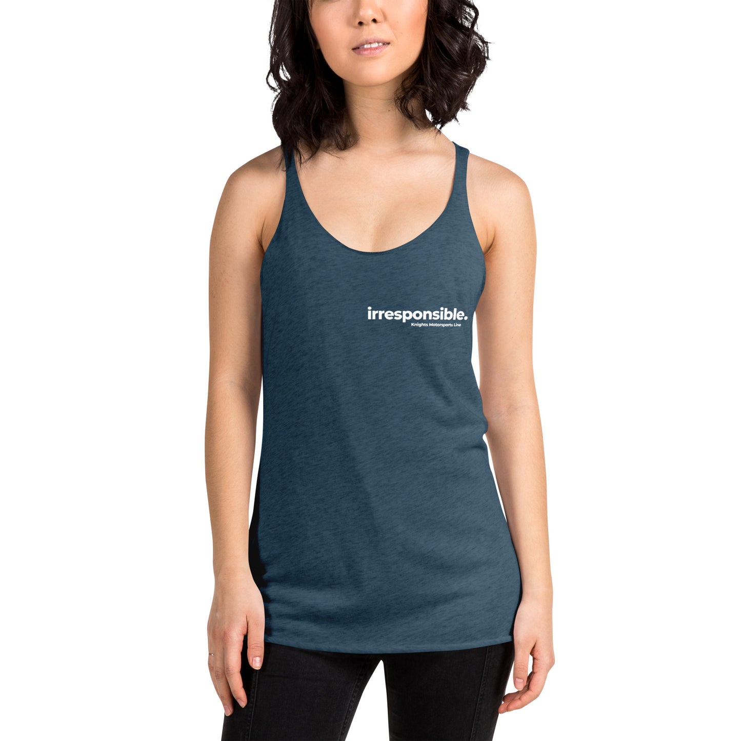 irresponsible - Estd Women's Racerback Tank