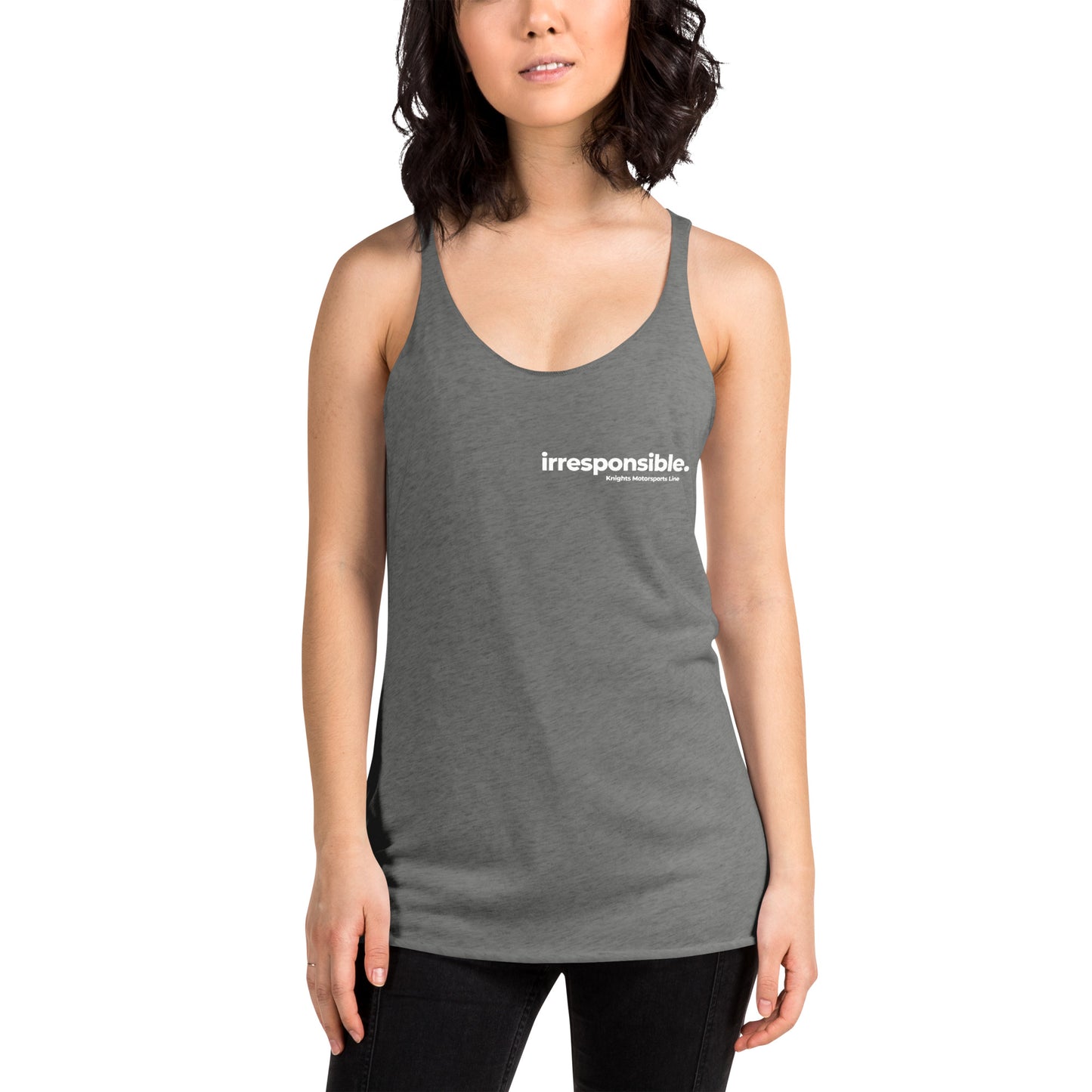 irresponsible - Estd Women's Racerback Tank