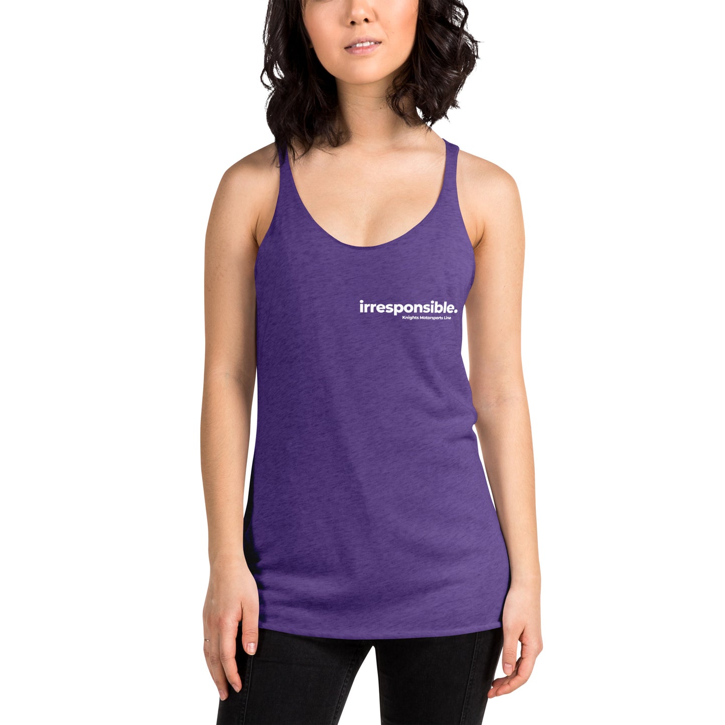 irresponsible - Estd Women's Racerback Tank