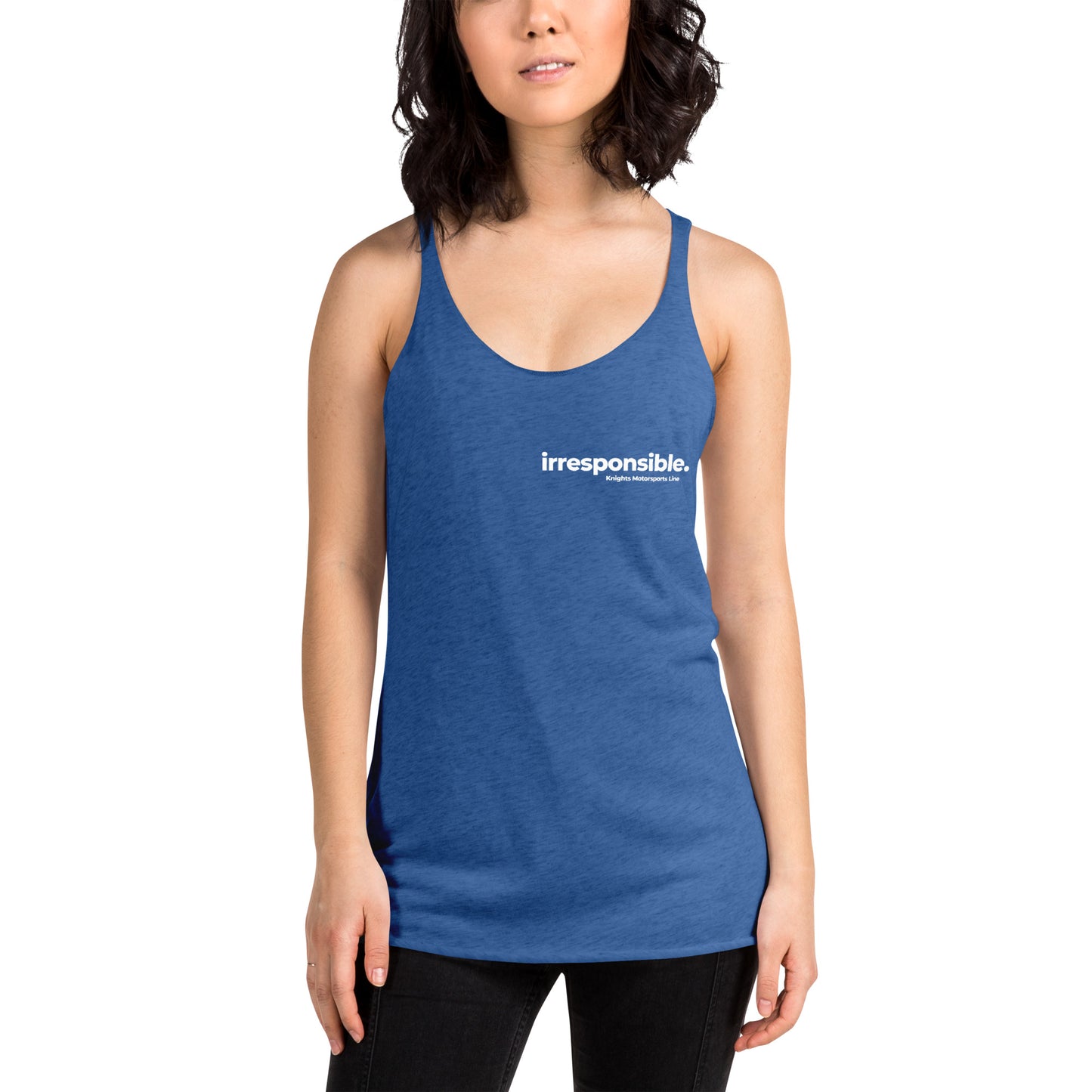 irresponsible - Estd Women's Racerback Tank