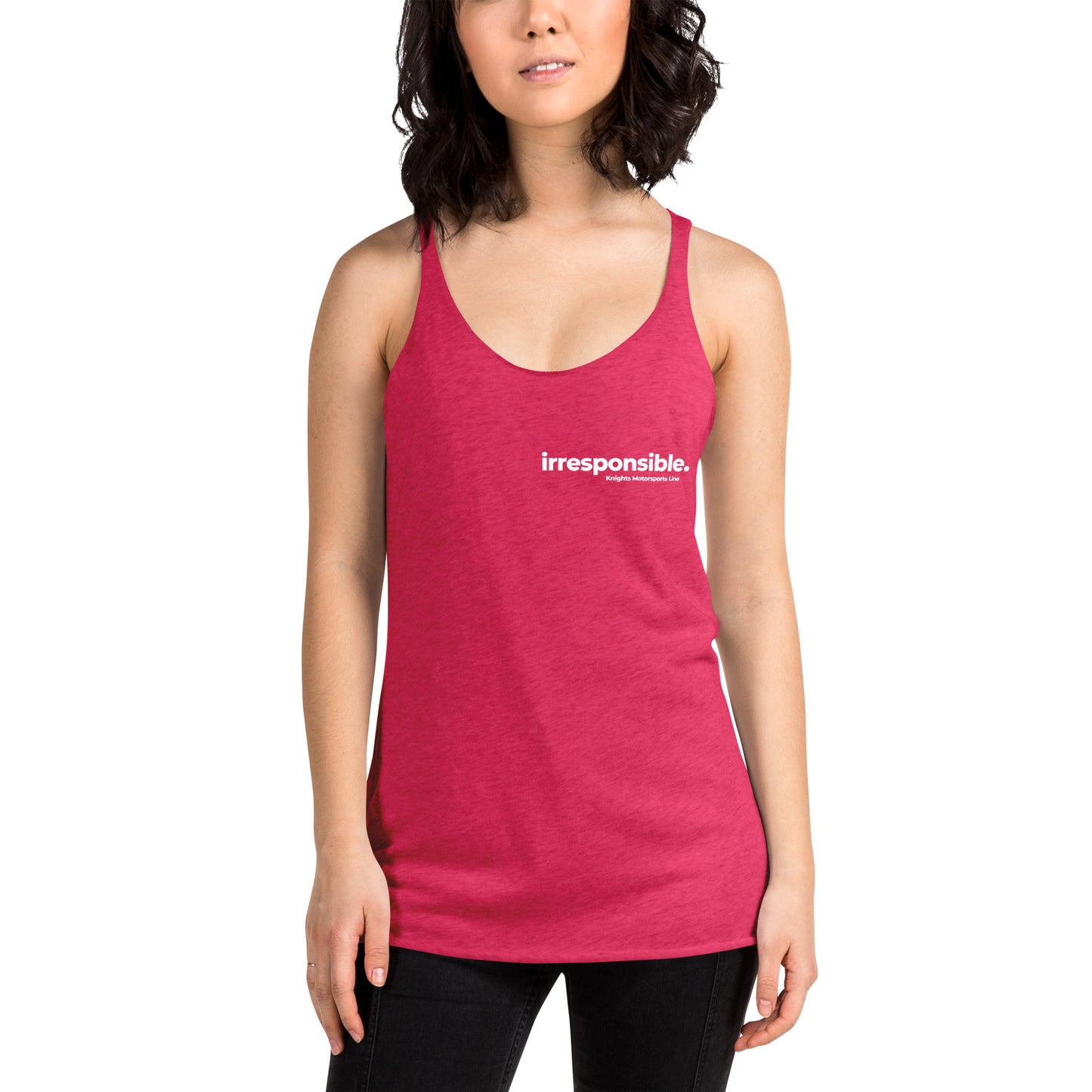 irresponsible - Estd Women's Racerback Tank
