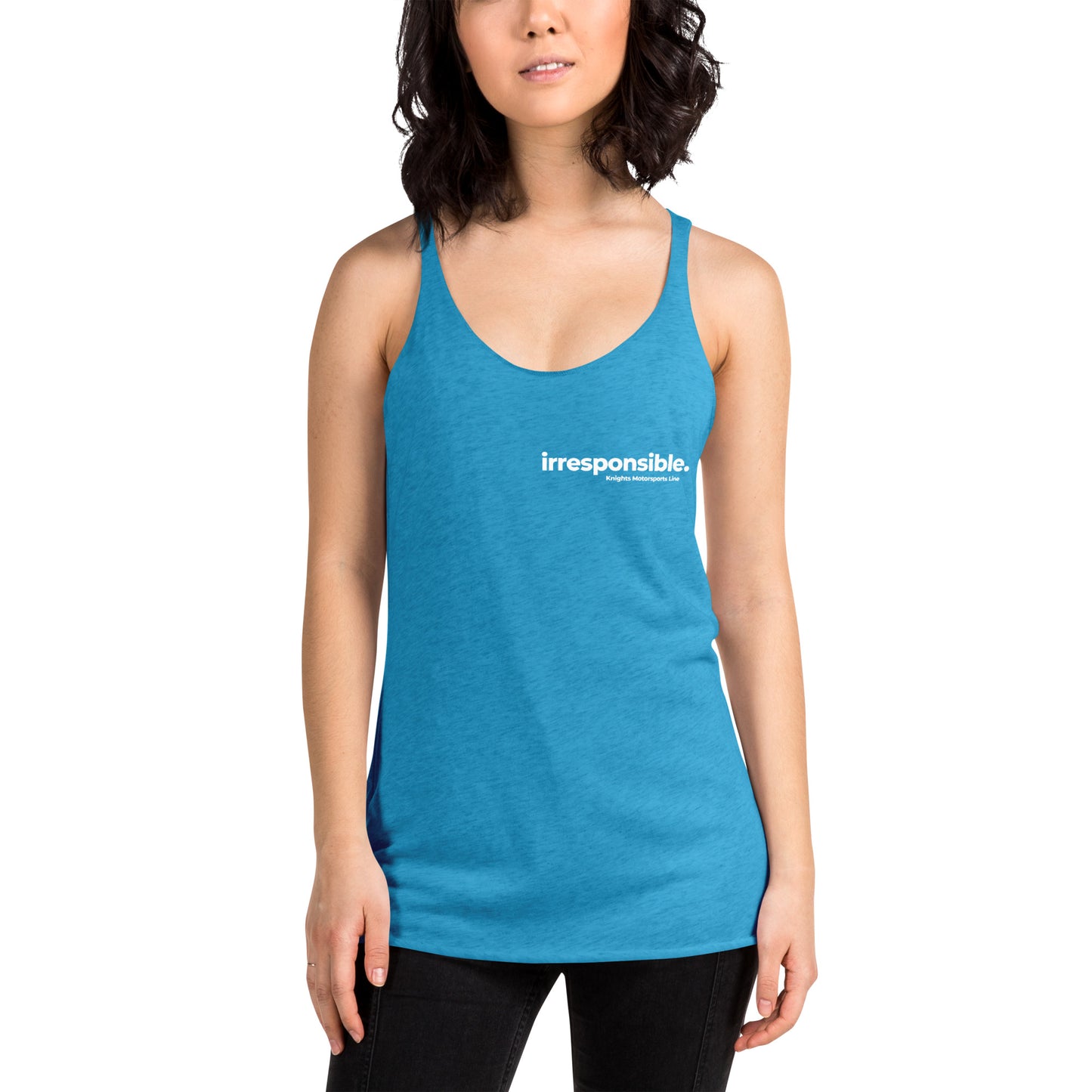 irresponsible - Estd Women's Racerback Tank